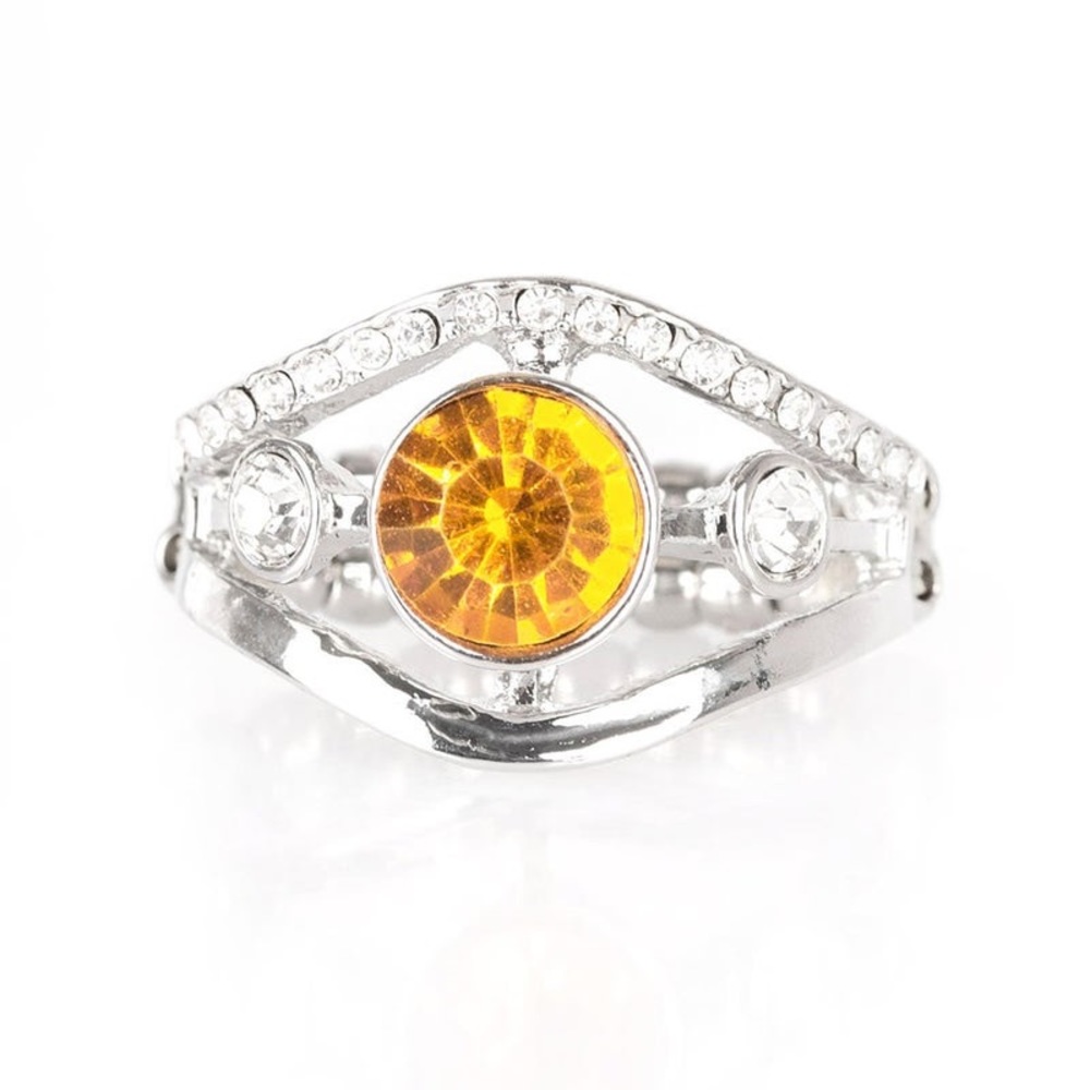 NWOT Golden Yellow Ring - Picture 2 of 7
